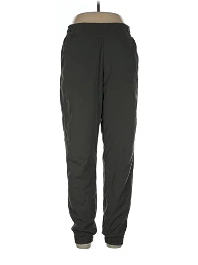 Pre-owned Athleta Track Pants In Black