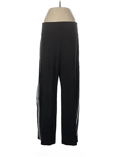 Pre-owned Athleta Track Pants In Black