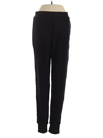 Pre-owned Athleta Track Pants In Black