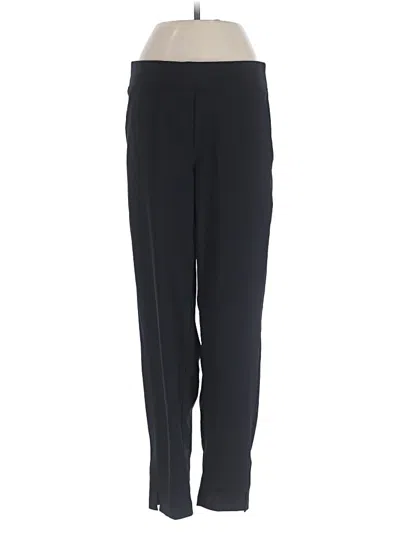 Pre-owned Athleta Track Pants In Black