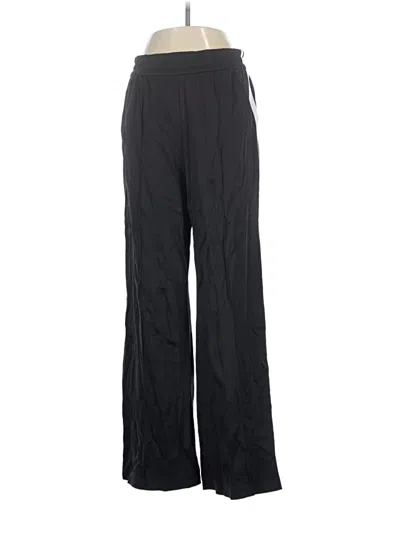 Pre-owned Athleta Track Pants In Black