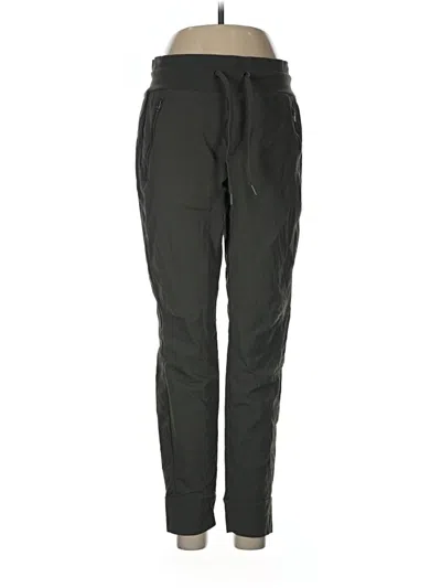 Pre-owned Athleta Track Pants In Black