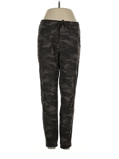 Pre-owned Athleta Track Pants In Black