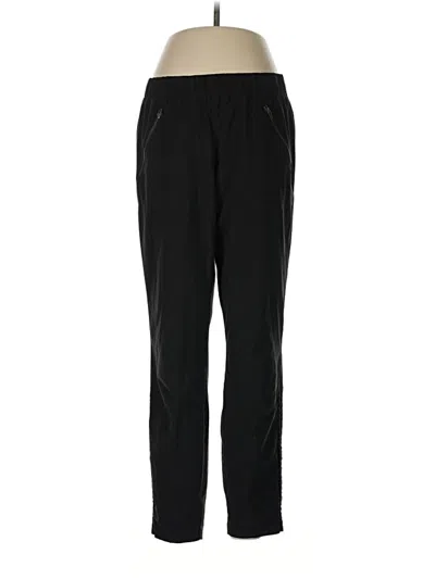 Pre-owned Athleta Track Pants In Black