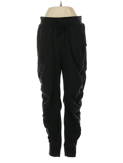 Pre-owned Athleta Track Pants In Black