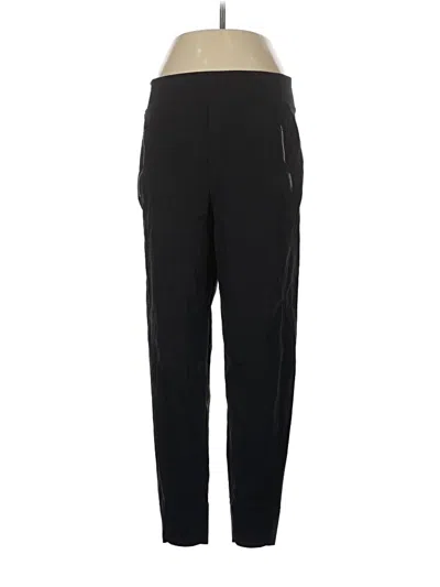 Pre-owned Athleta Track Pants In Black