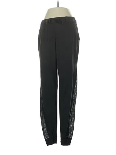 Pre-owned Athleta Track Pants In Black