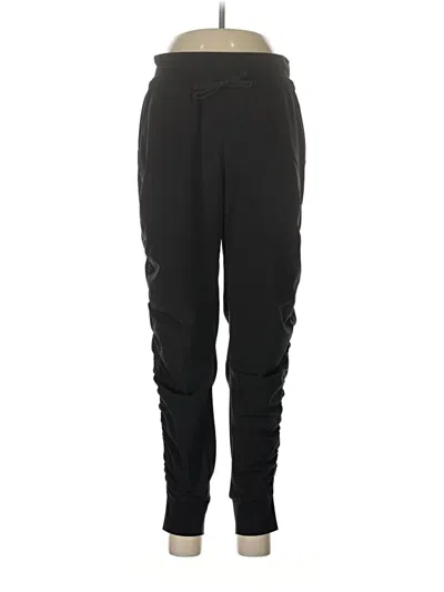 Pre-owned Athleta Track Pants In Black