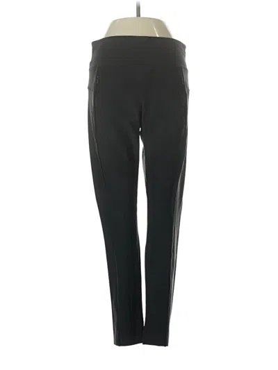 Pre-owned Athleta Track Pants In Black