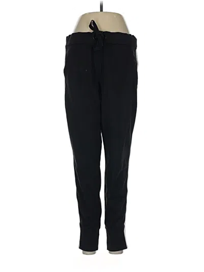Pre-owned Athleta Track Pants In Black