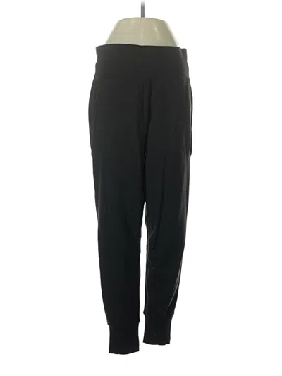 Pre-owned Athleta Track Pants In Black