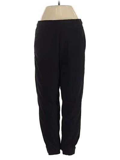 Pre-owned Athleta Track Pants In Black
