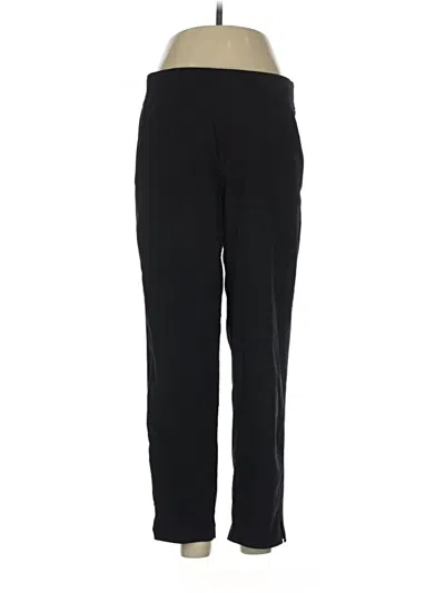 Pre-owned Athleta Track Pants In Black