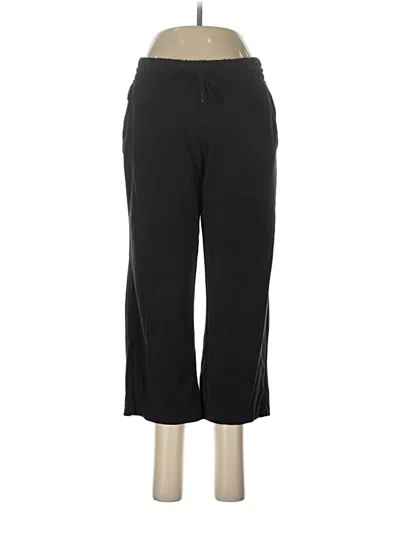 Pre-owned Athleta Track Pants In Black