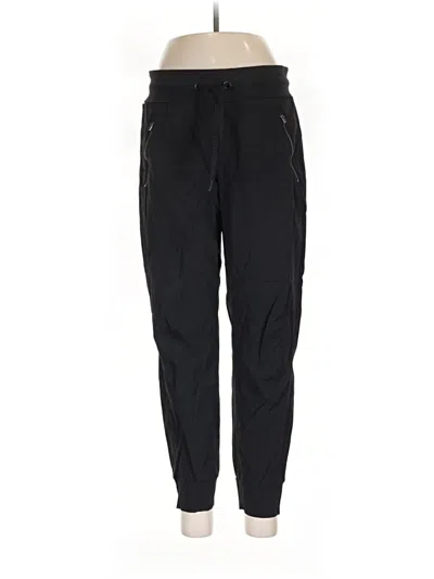 Pre-owned Athleta Track Pants In Black
