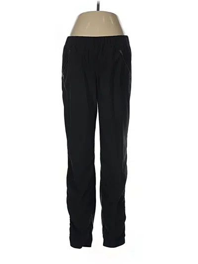 Pre-owned Athleta Track Pants In Black