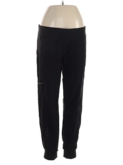 Pre-owned Athleta Track Pants In Black