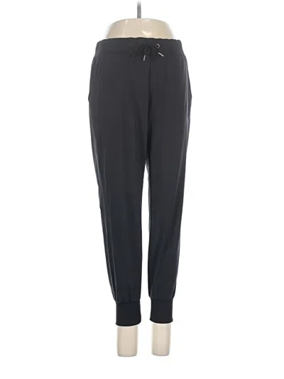 Pre-owned Athleta Track Pants In Black
