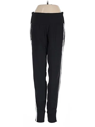 Pre-owned Athleta Track Pants In Black