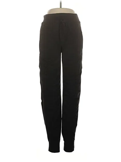 Pre-owned Athleta Track Pants In Black
