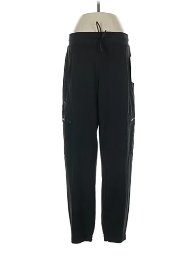 Pre-owned Athleta Track Pants In Black