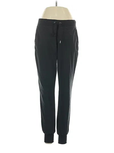 Pre-owned Athleta Track Pants In Black