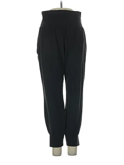 Pre-owned Athleta Track Pants In Black