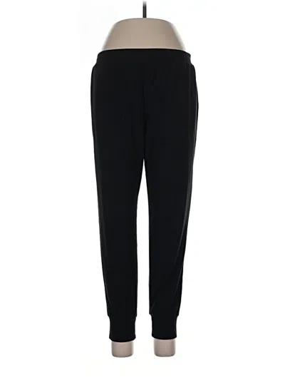Pre-owned Athleta Track Pants In Black