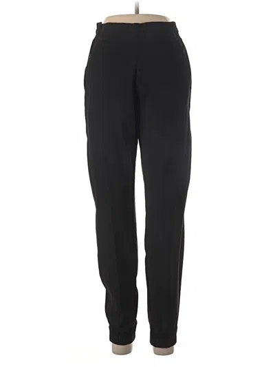 Pre-owned Athleta Track Pants In Black