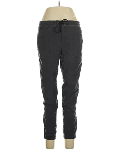Pre-owned Athleta Track Pants In Black