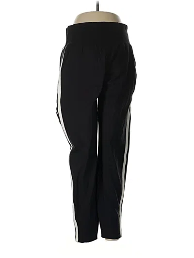 Pre-owned Athleta Track Pants In Black