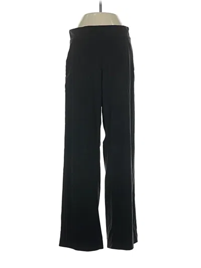 Pre-owned Athleta Track Pants In Black