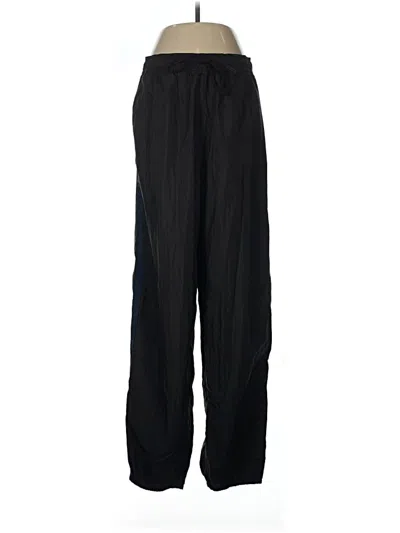 Pre-owned Athleta Track Pants In Black