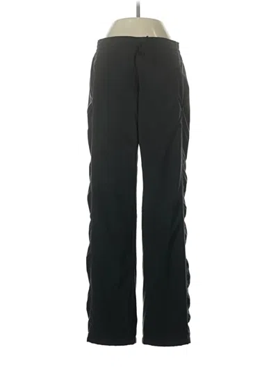 Pre-owned Athleta Track Pants In Black