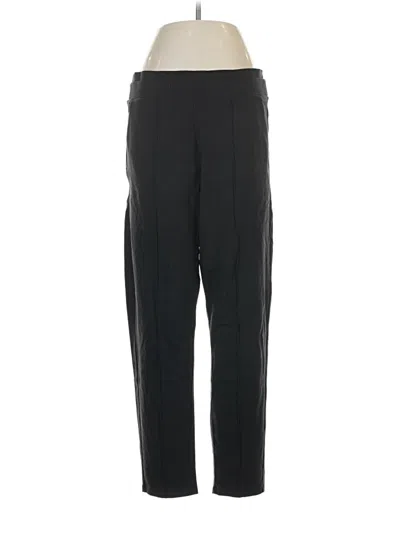 Pre-owned Athleta Track Pants In Black