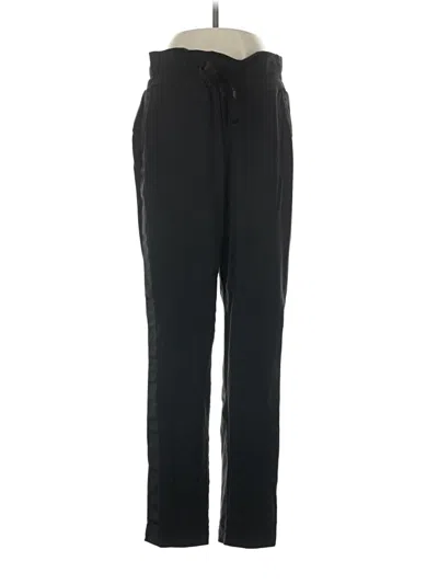 Pre-owned Athleta Track Pants In Black