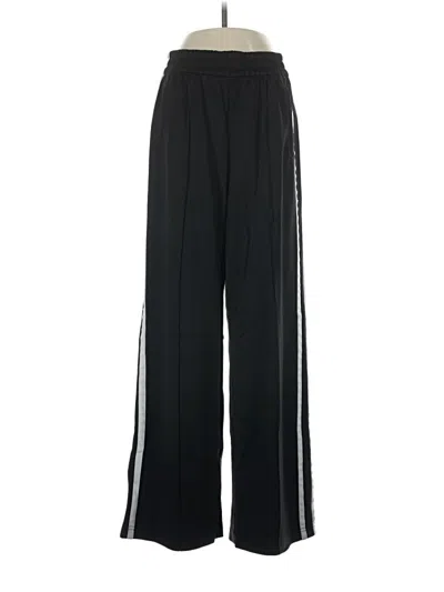 Pre-owned Athleta Track Pants In Black