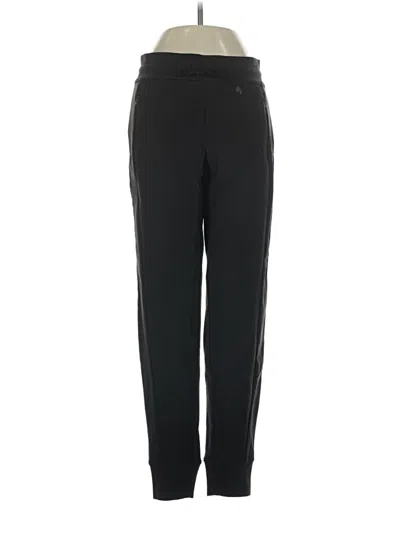 Pre-owned Athleta Track Pants In Black