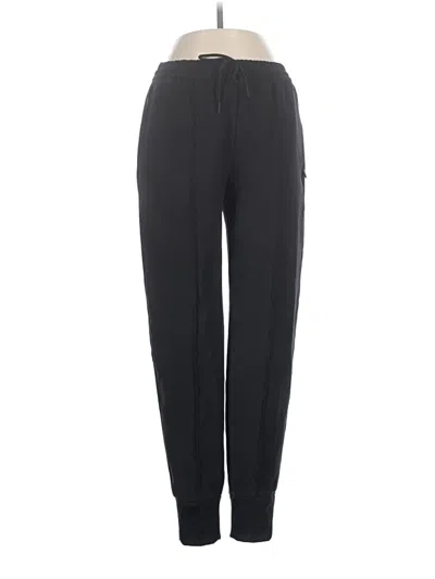 Pre-owned Athleta Track Pants In Black