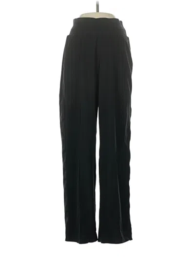 Pre-owned Athleta Track Pants In Black
