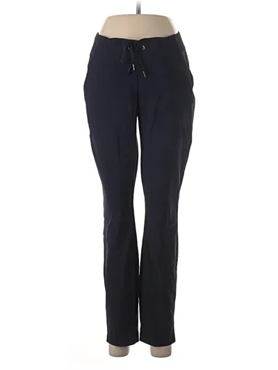 Pre-owned Athleta Track Pants In Black