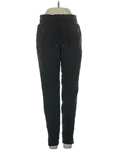 Pre-owned Athleta Track Pants In Black