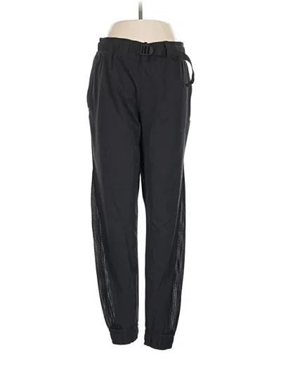 Pre-owned Athleta Track Pants In Black