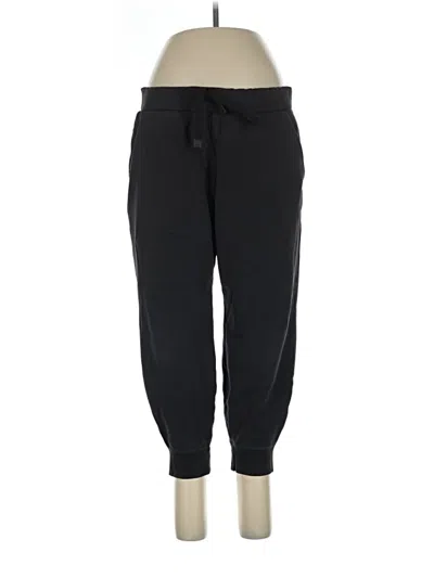 Pre-owned Athleta Track Pants In Black