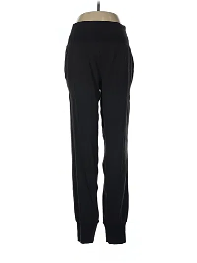 Pre-owned Athleta Track Pants In Black