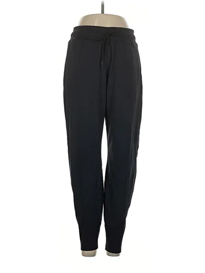 Pre-owned Athleta Track Pants In Black