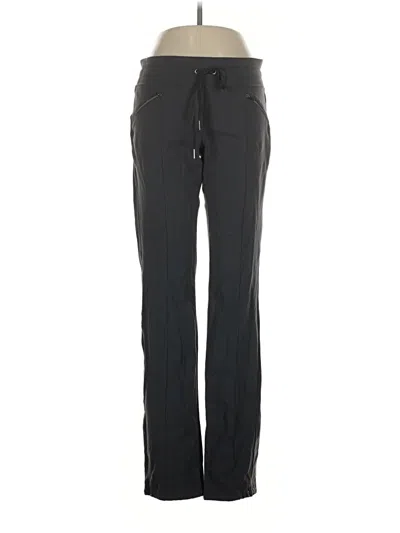 Pre-owned Athleta Track Pants In Black