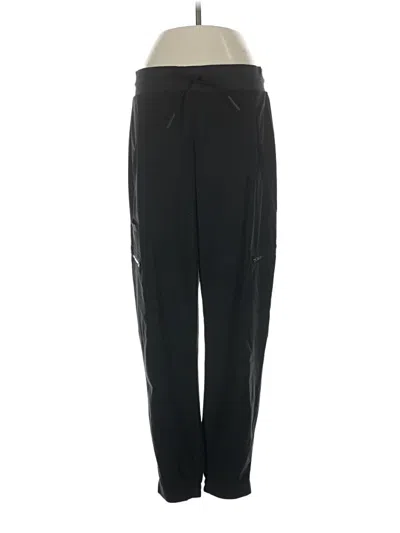Pre-owned Athleta Track Pants In Black