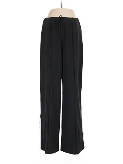 Pre-owned Athleta Track Pants In Black