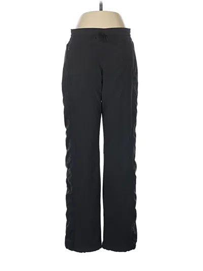 Pre-owned Athleta Track Pants In Black
